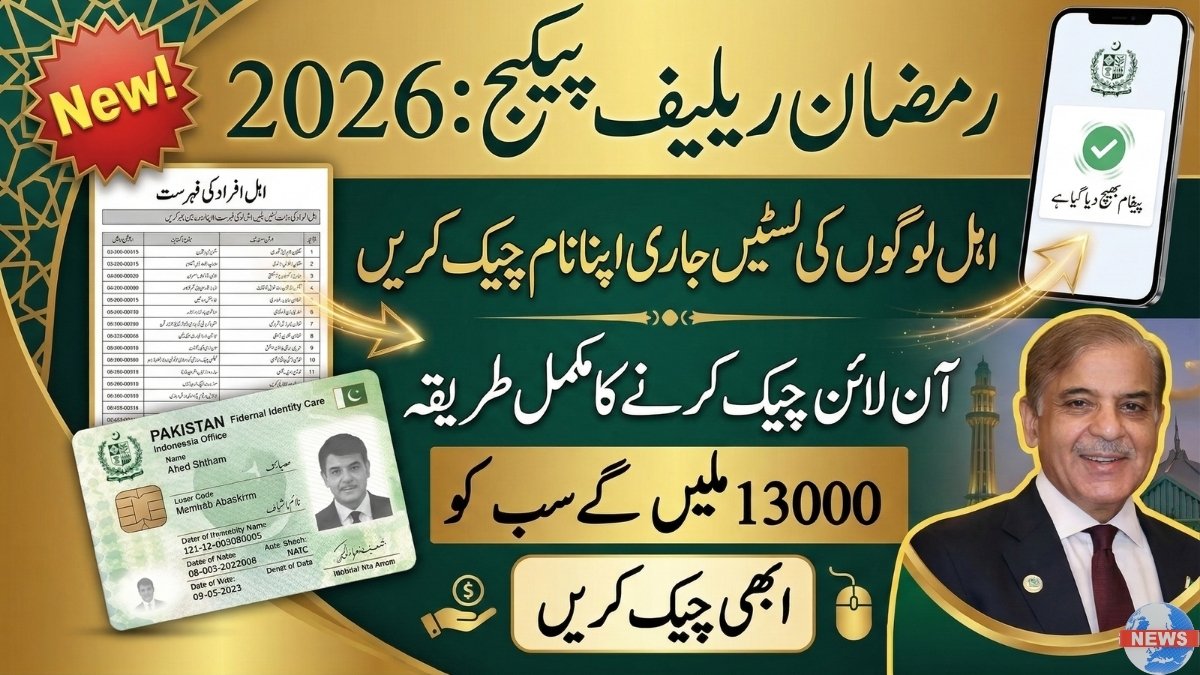 8558 Ramzan Package 2026 CNIC check in Pakistan to verify eligibility for Ramadan relief assistance